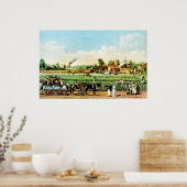 Poster Plantation de coton dans le Mississippi (Cuisine)