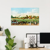 Poster Plantation de coton dans le Mississippi (Bureau à domicile)