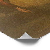 Poster Plantation de pommes de terre par Vincent van Gogh (Coin)