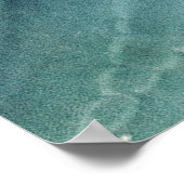 Poster Plante à feuilles vertes (Coin)