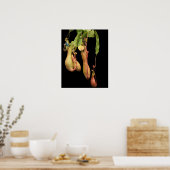 Poster Plante à piège tropicale et mouche bleue (Cuisine)