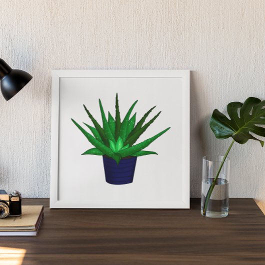 Poster Plante Aloe Vera