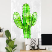 Poster Plante Big Cactus (Bureau à domicile)