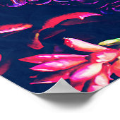 Poster Plante coloré (Coin)