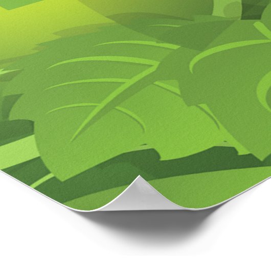 Poster Plante de fraises (Coin)