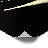 Poster Plante de l'Oiseau du Paradis (Coin)