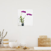 Poster Plante de l'orchidée Rinnapa Dendrobium (Cuisine)