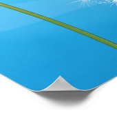 Poster Plante de pissenlit (Coin)