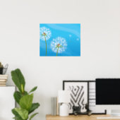 Poster Plante de pissenlit (Bureau à domicile)