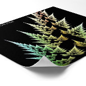 Poster plante fractal (Coin)