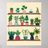 Poster Plante Heureuse (Devant)