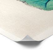 Poster Plante léopard de Kōno Bairei (1844-1895) (Coin)