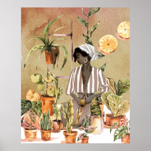 Poster Plante Lover (Devant)