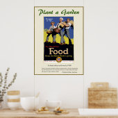 Poster Plante un jardin (Cuisine)