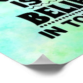 Poster Plante un jardin est croire en demain (Coin)