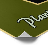 Poster Plante un jardin - Sauvez la planète (Coin)