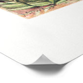 Poster Plantes de jardin (Coin)