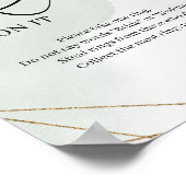 Poster Plantes grasses feuillage vert Panneau "Mettez-lui (Coin)