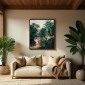 Poster Plantes inspirants cupides avec amour