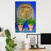 Poster Plantes Pointés Au Jardin (Bureau à domicile)