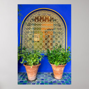 Poster Plantes Pointés Au Jardin