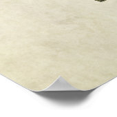 Poster Plaque 125 | Nuthatch à tête Brown (Coin)