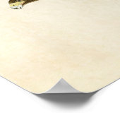 Poster Plaque 392 | Louisiana Hawk | Oiseaux d'Amérique (Coin)