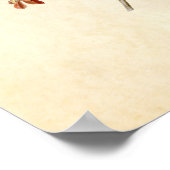 Poster Plaque 54 | Rice Bird | Oiseaux d'Amérique (Coin)