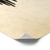 Poster Plaque 66 | Pic à bec ivoire (Coin)