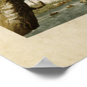 Poster Plaque 77 | Martin-pêcheur Belted | Oiseaux d'Amér (Coin)