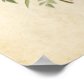 Poster Plaque 93 | Seaside Finch | Oiseaux d'Amérique (Coin)