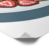 Poster Plaque de Fruit (Coin)