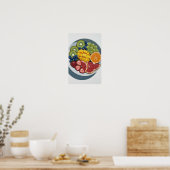 Poster Plaque de Fruit (Cuisine)