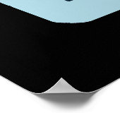 Poster Plaque de licence California Sasquatch (Coin)