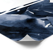 Poster Plaque de roses de photo en souvenir affectueux (Coin)