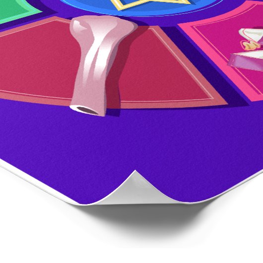 Poster plaque de séchage (Coin)