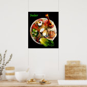 Poster Plaque de séchage complète (Cuisine)