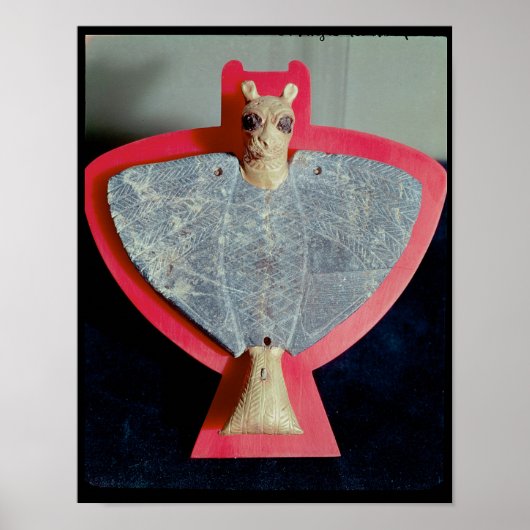 Poster Plaque de trésor sous forme d'aigle à tête de lion (Devant)