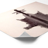 Poster Plaque d'encre de test Rorschach 6 (Coin)