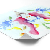 Poster Plaque d'encre d'essai Rorschach 10 (Coin)