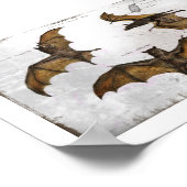 Poster Plaque éducative de Bat (Coin)