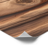 Poster Plaque en bois haute résolution (Coin)