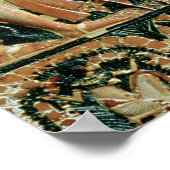 Poster Plaque from the lid of coffer showing (Coin)