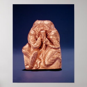 Poster Plaque représentant deux Scythiens partageant une 