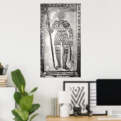 Poster Plaque représentant l'armure de Jeanne d'Arc (Bureau à domicile)