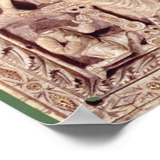 Poster Plaque représentant le roi David (Coin)