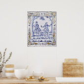 Poster Plaque représentant une scène de 'La Flûte Magique (Cuisine)