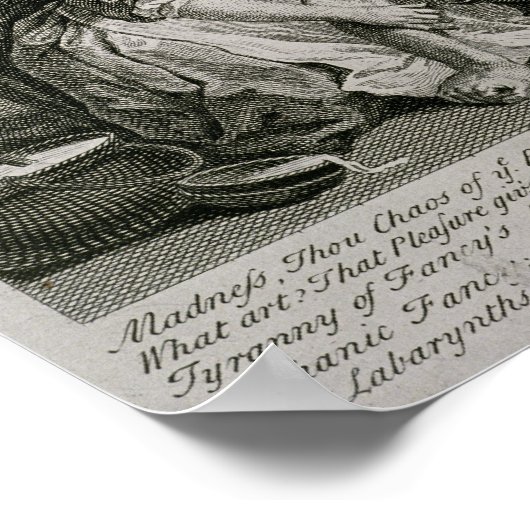 Poster Plaque VIII du Progrès d'A Rake, 1735 (Coin)