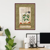 Poster Plaque Voynich 19 (Bureau à domicile)