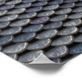 Poster Plaques d'armure en métal (Coin)